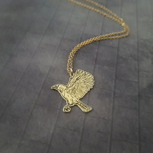 Raven Crow Necklace