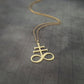 Leviathan Cross Necklace