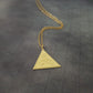 Triangle 666 Necklace