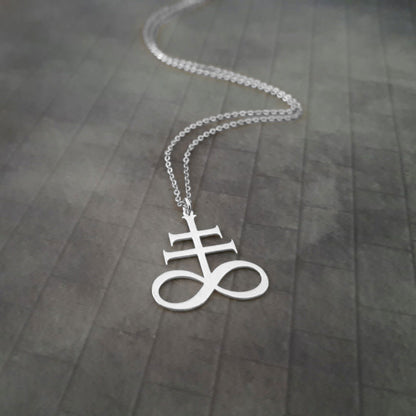 Leviathan Cross Necklace