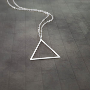 Triangle Fire Element Necklace