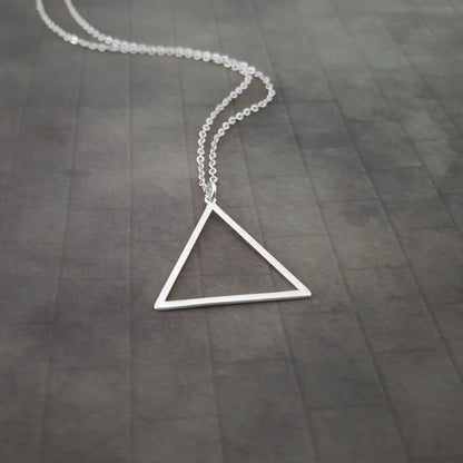 Triangle Fire Element Necklace