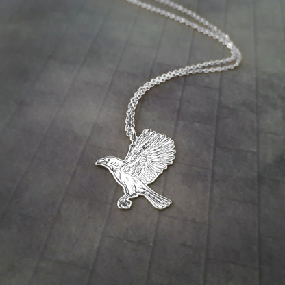 Raven Crow Necklace