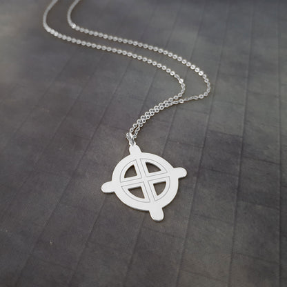 Solar Cross Necklace