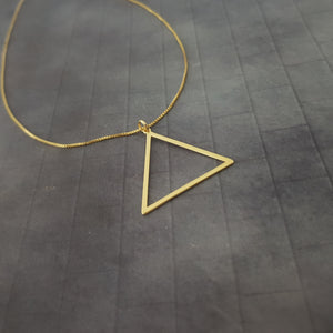 Triangle Fire Element Necklace