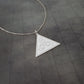 Triangle 666 Necklace