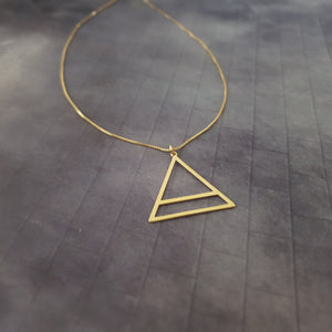 Triangle Air Element Necklace