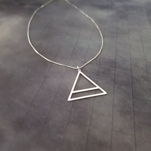 Triangle Air Element Necklace