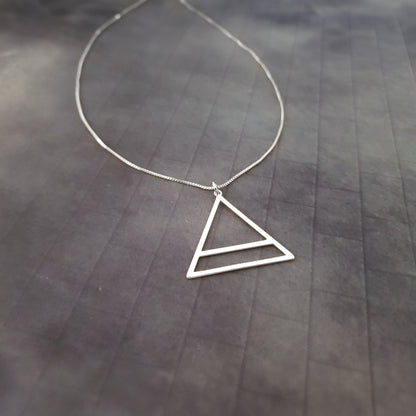 Triangle Air Element Necklace