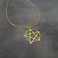 Pentagram Branches Necklace