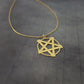 Pentagram Bones Necklace