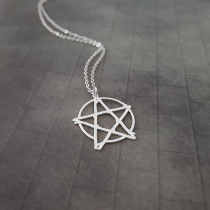 Pentagram Branches Necklace