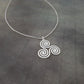 Triple Spiral Necklace