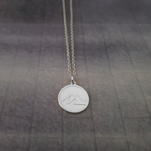 Disc Earth Element Necklace