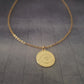 Disc Water Element Necklace