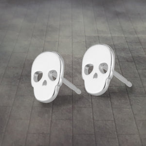 Tiny Skull Earrings