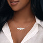 Angel Heart Name Necklace