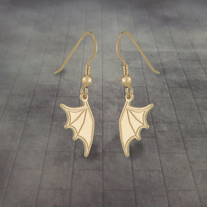 Dragon Wings Dangle Earrings