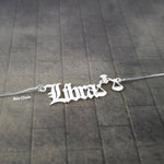 The goth Booth - Libra Symbol Necklace