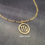 The goth Booth - Virgo Sign Necklace