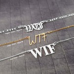 The goth Booth - WTF Necklace