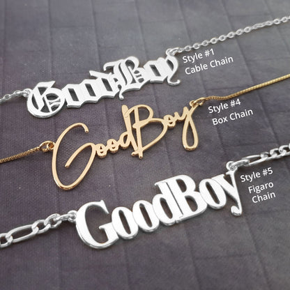 The goth Booth - Good Boy Necklace