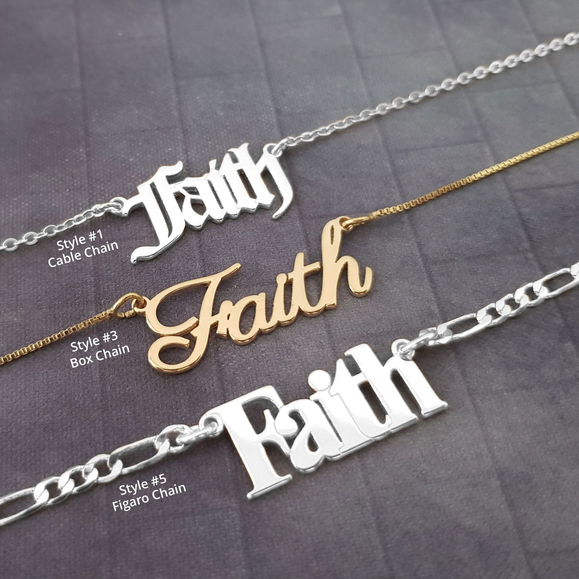 The goth Booth - Faith Necklace For Women.