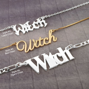 The goth Booth - Witch Necklace