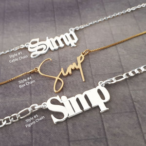 The goth Booth - Simp Necklace