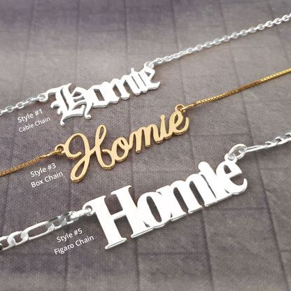 The goth Booth - Homie Necklace