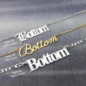 The goth Booth - Bottom Necklace