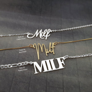 The goth Booth - Milf Necklace