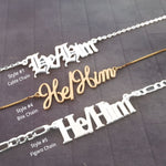 The goth Booth - He/Him Necklace